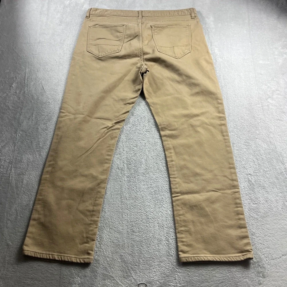 Banana Republic Travel Jean Mens 36x30 Slim Fit Khaki Tan Pants
