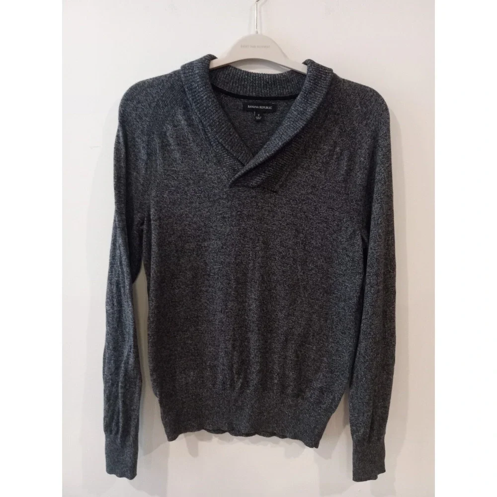 Banana Republic Men's Size‎ Small Gray Sweater