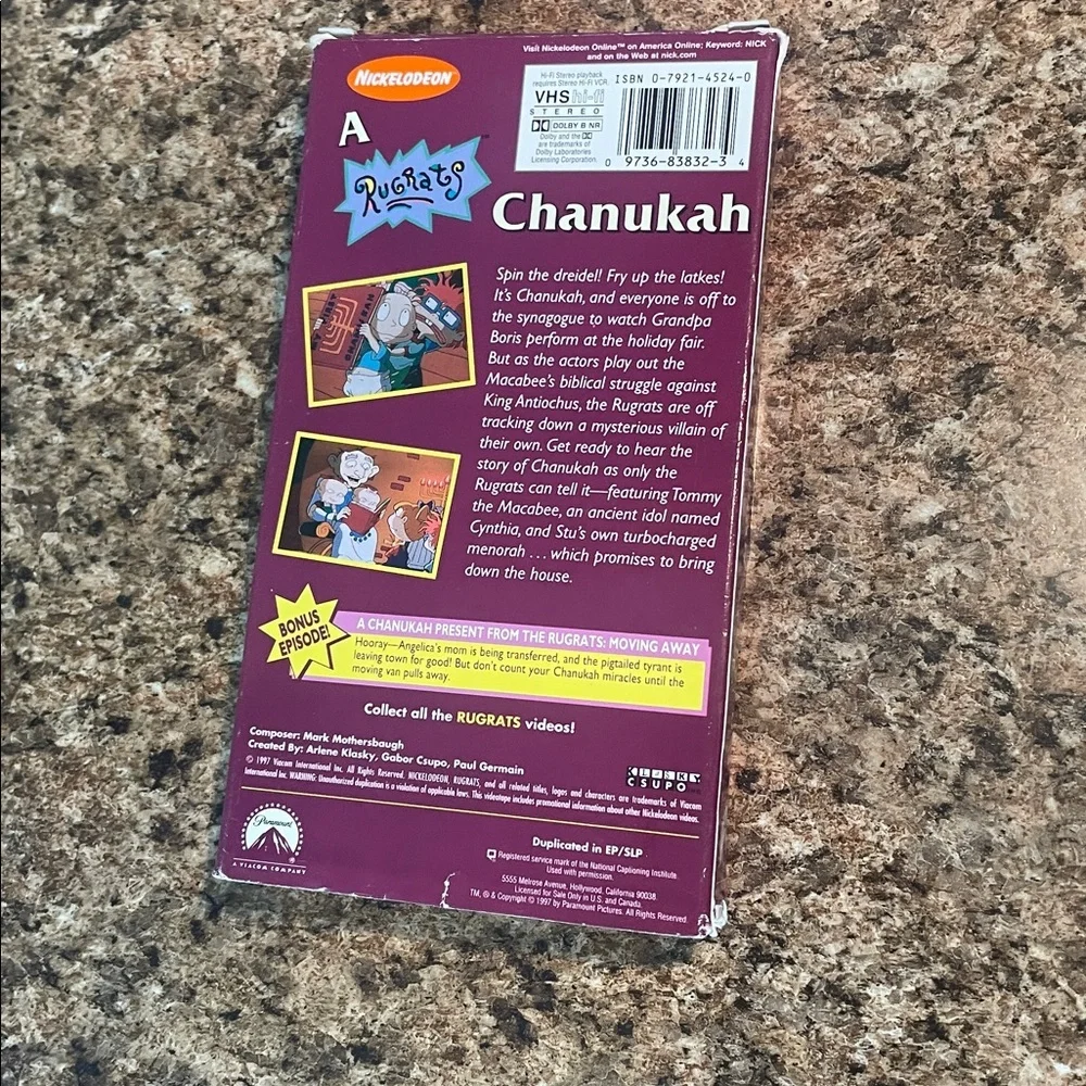 Nickelodeon rugrats chanukah