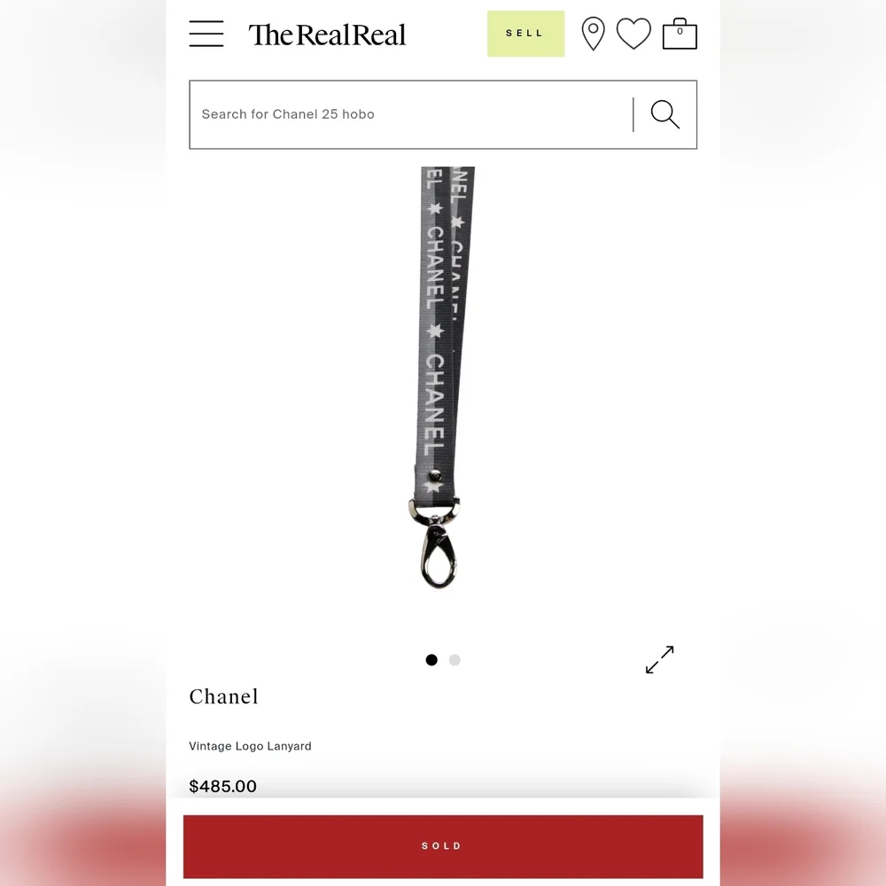 CHANEL black logo