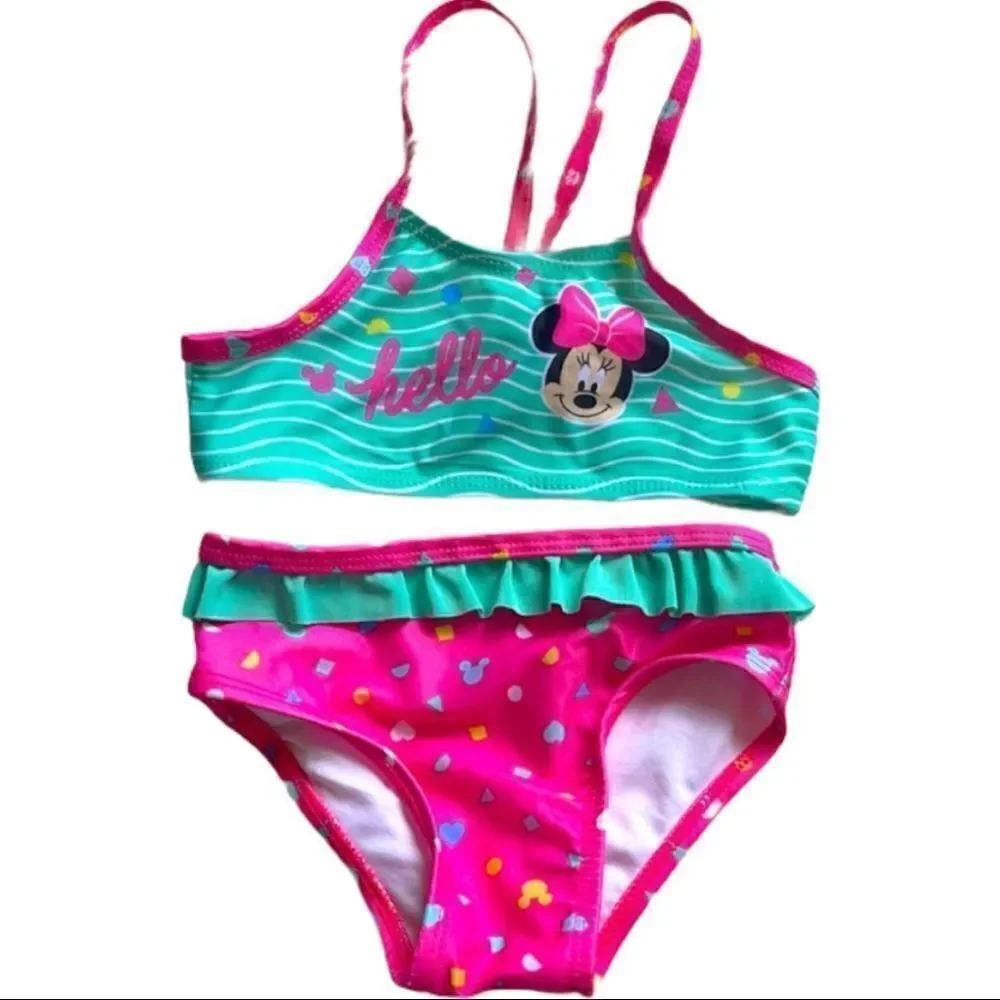 Disney Baby Minnie Mouse 2-pc Swimwear Sz 24M