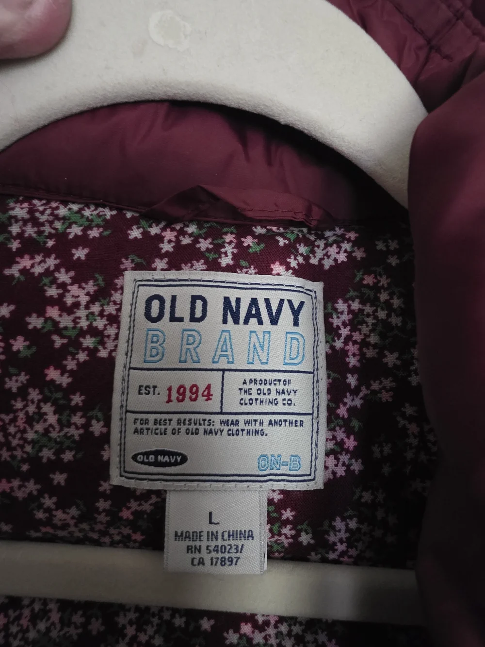 Old Navy cozy colorblock