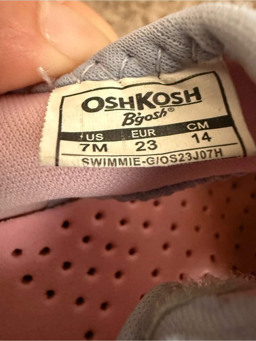 OshKosh Bgosh toddler water