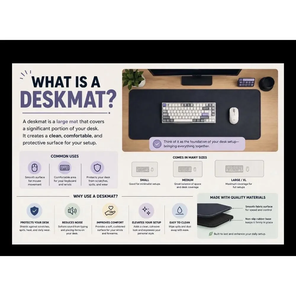 Unbranded neoprene mousepad