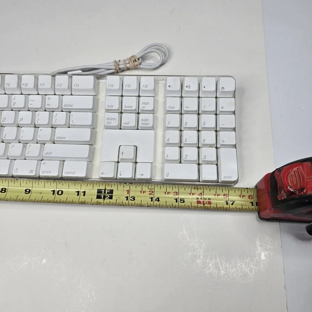 Apple vintage clear keys