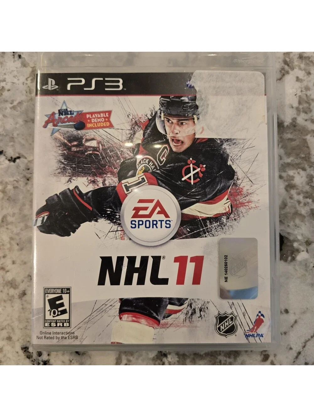 NHL 11 (PS3 PlayStation 3, 2010) Complete w/ Manual CIB Black Label