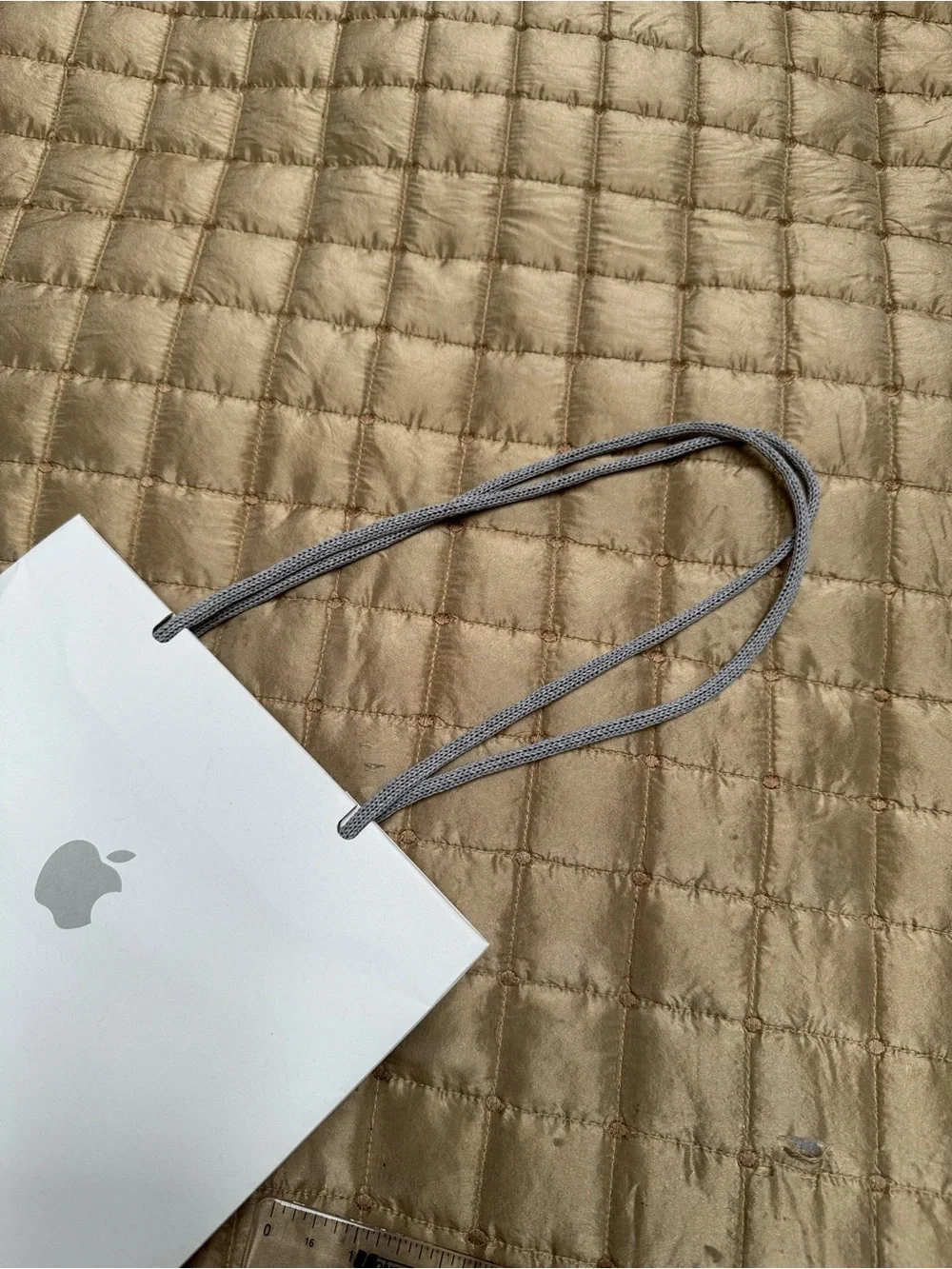 Apple shopping bag