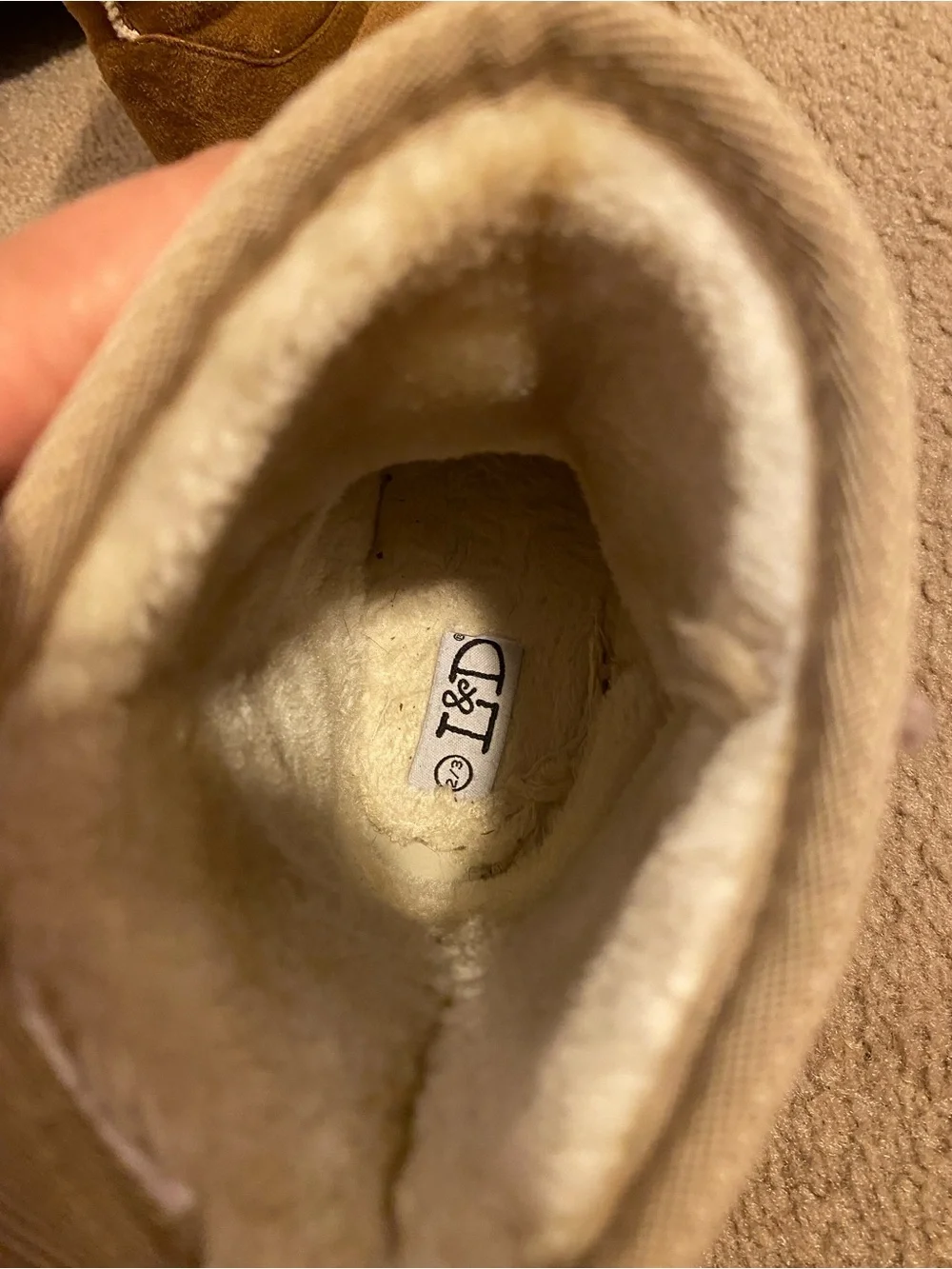 Lily & Dan soft suede