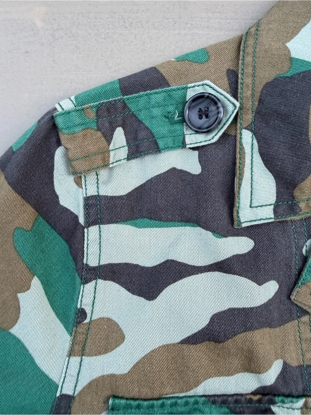 J. Crew camo print