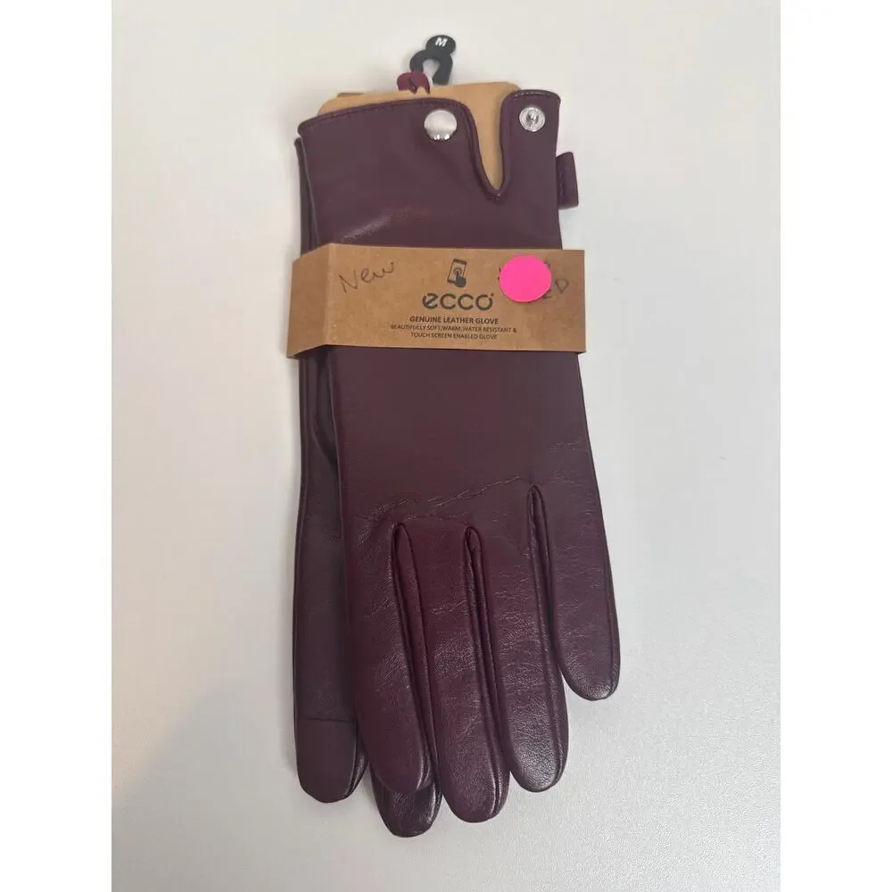Ecco burgundy genuine