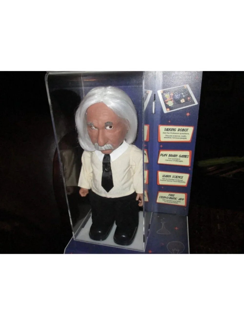 Hanson Robotics professor doll