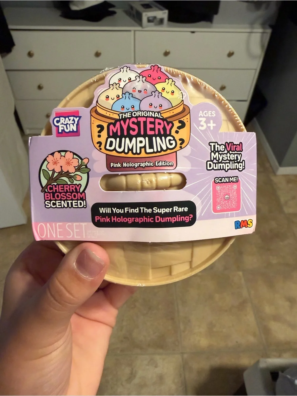 Mystery Dumpling - Pink Holographic Edition, Cherry Blossom Scented RMS Sealed