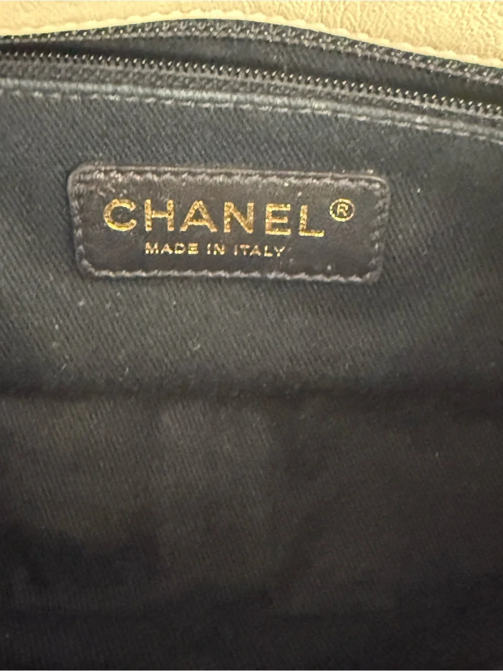 CHANEL quilted chevron