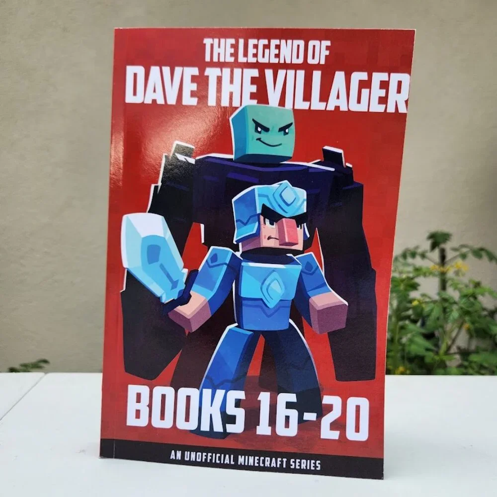 The Legend of Dave the Villager Books 16–20 Book Paperback Minecraft 363 pages