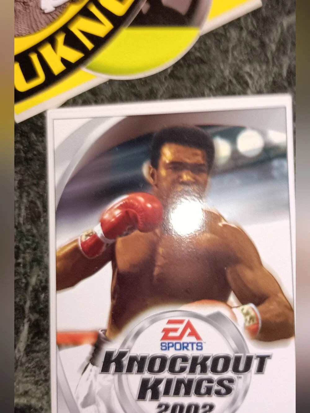 EA Sports Knockout Kings 2002 Game Card - White & Red