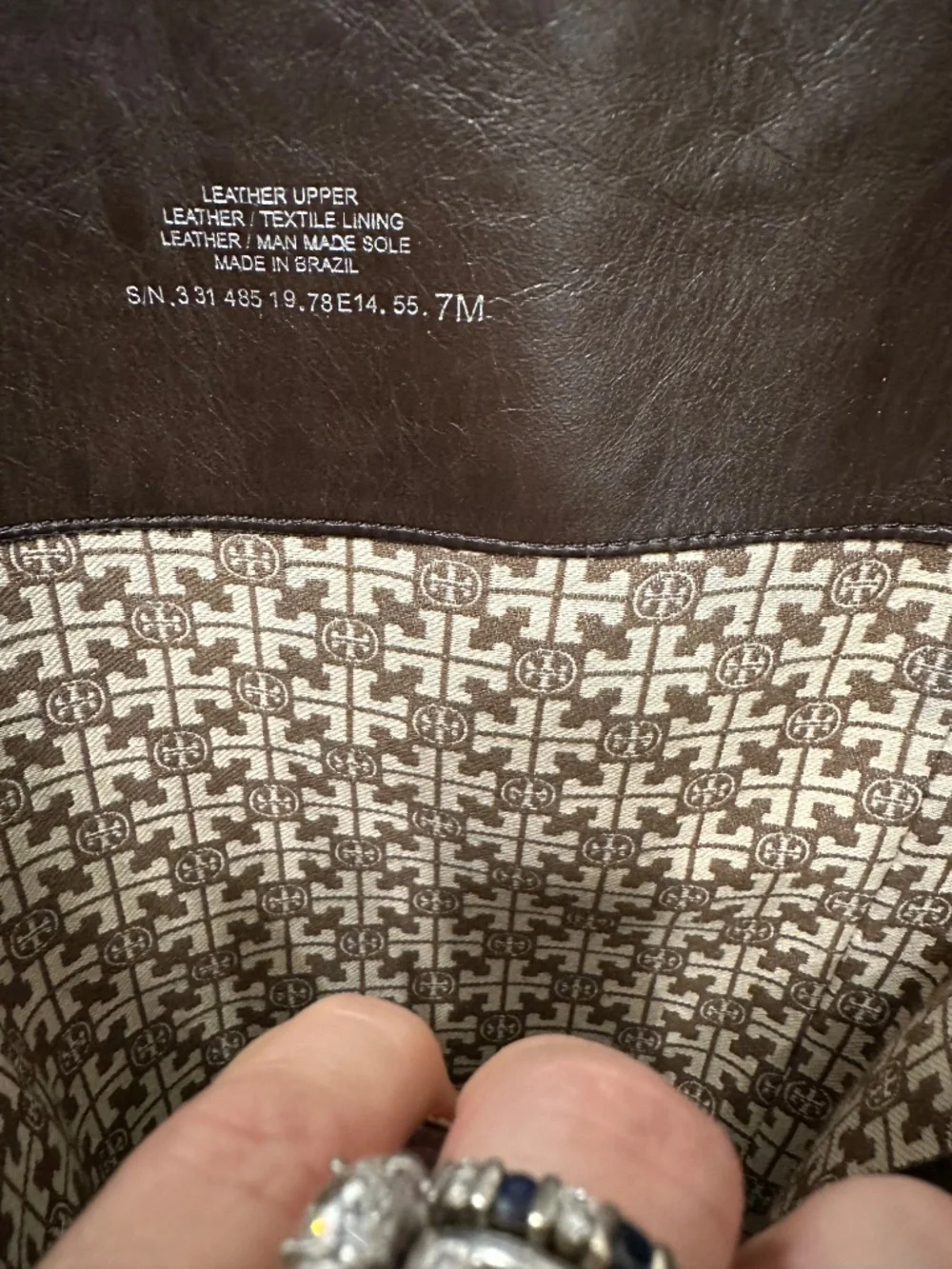 Tory Burch some creasing