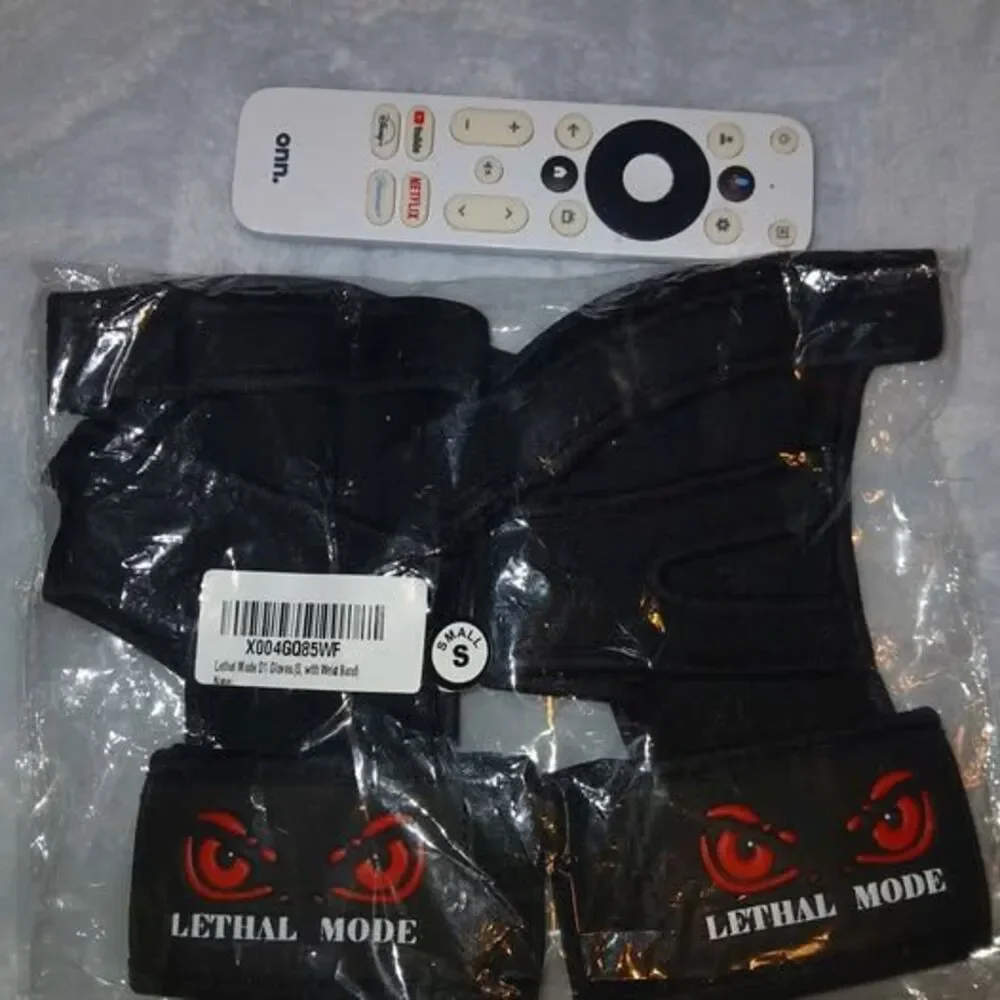 New Lethal Mode D1 Gloves with Wrist Band size small
