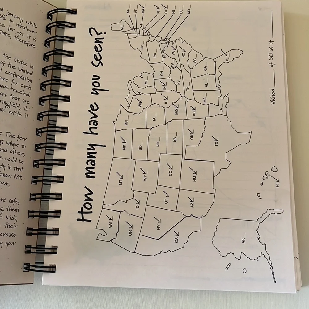 LET’S‎ GO SEE:  ALL 50! Visiting the 50 States Journal