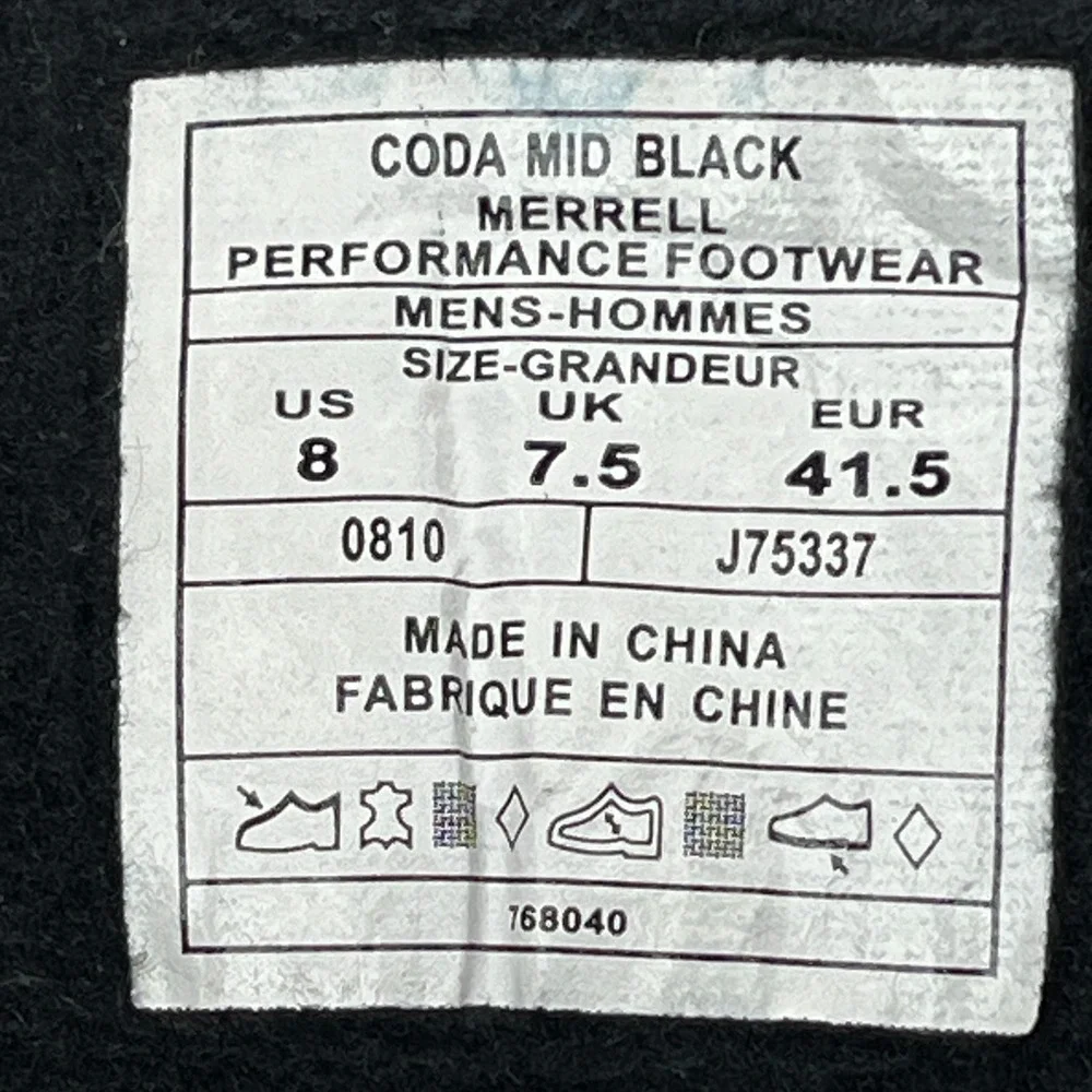 Merrell coda mid