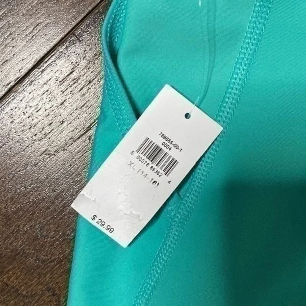 NWT‎ girls XL turquoise leggings old navy active kids