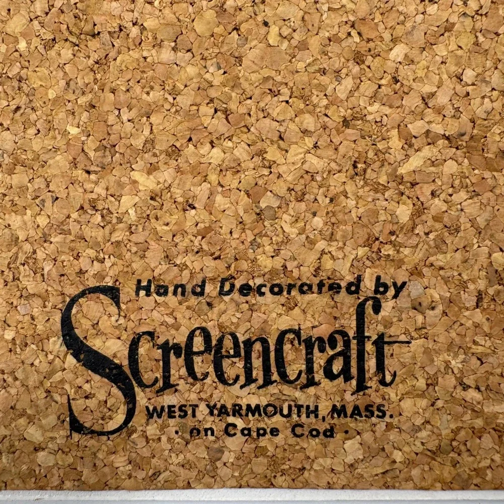 Screen Craft Products Inc. vintage hand