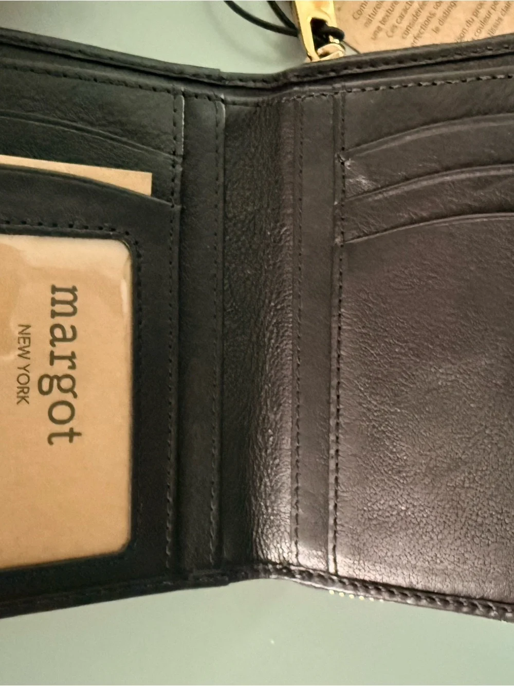 margot black leather
