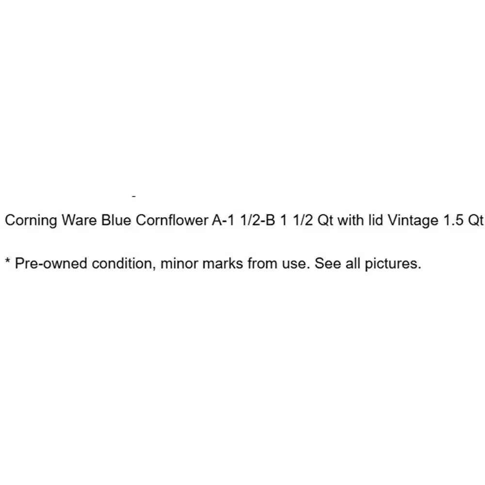Corningware corning ware