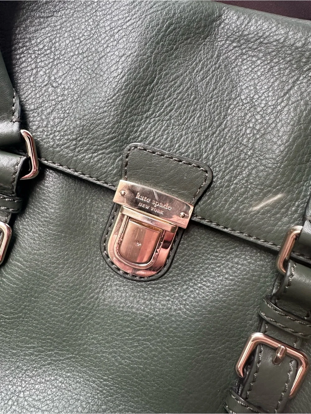 kate spade structured satchel