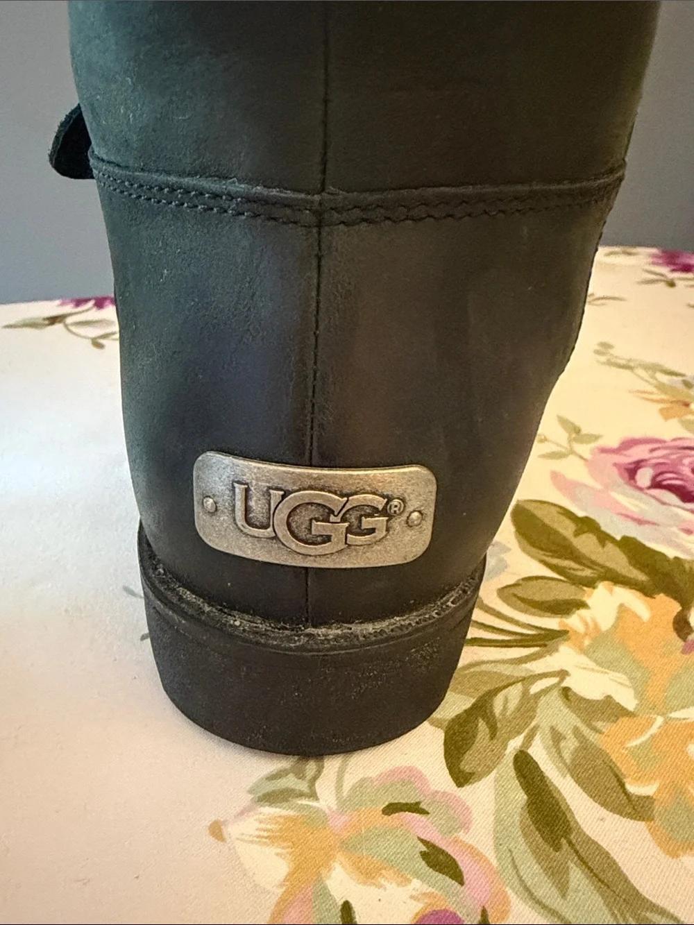 UGG black leather