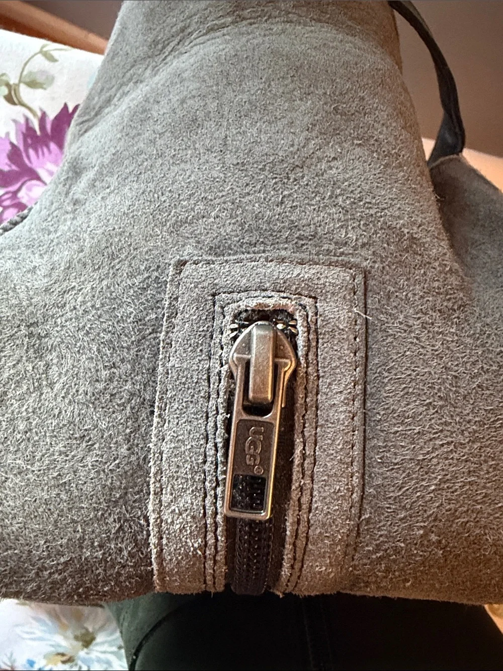 UGG black leather