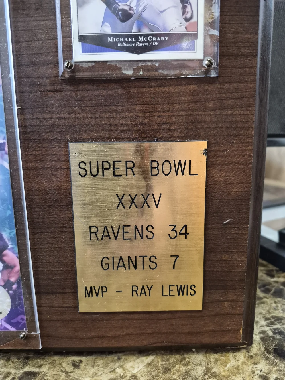NFL collectible baltimore