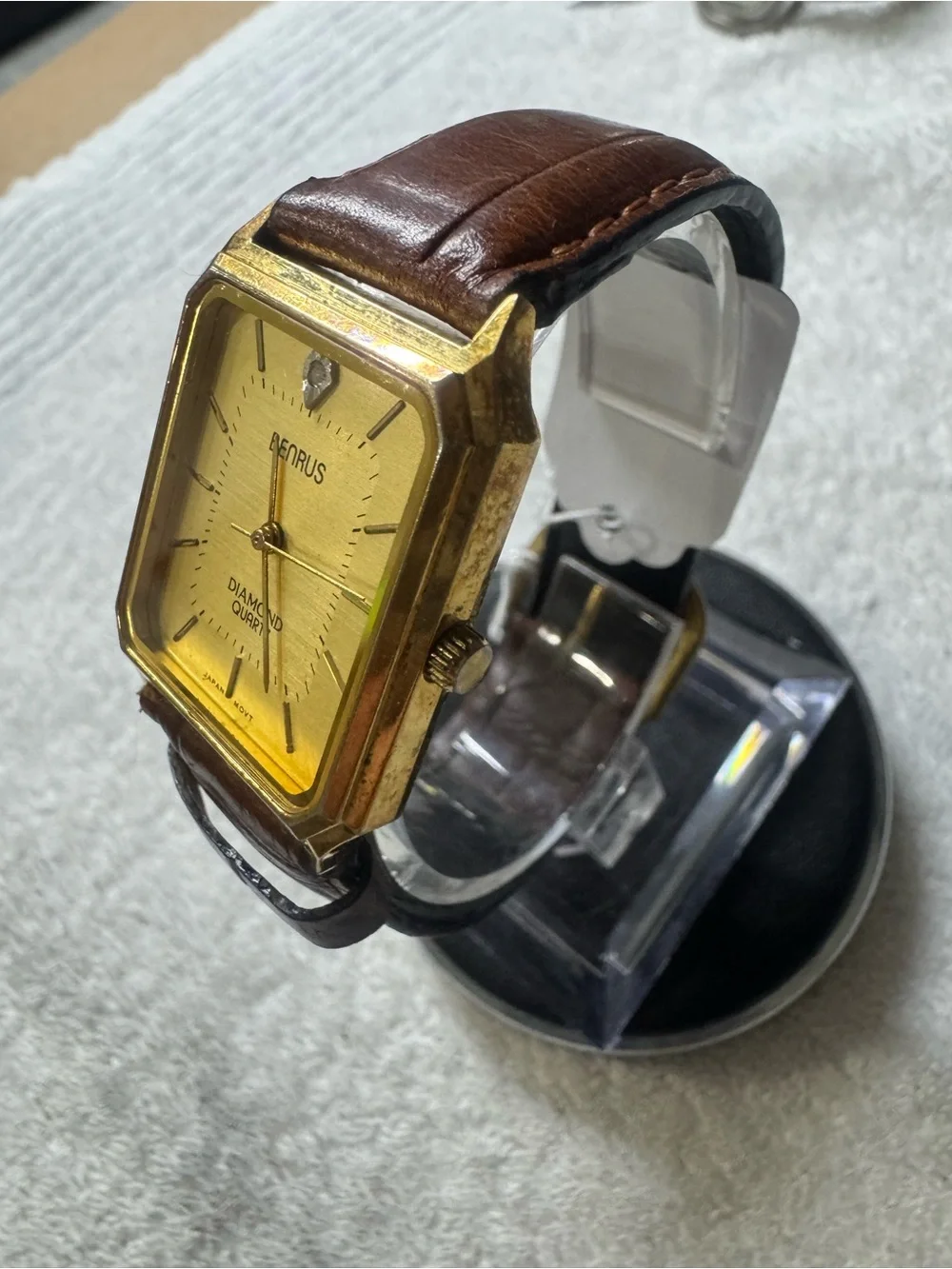 Benrus gold tone