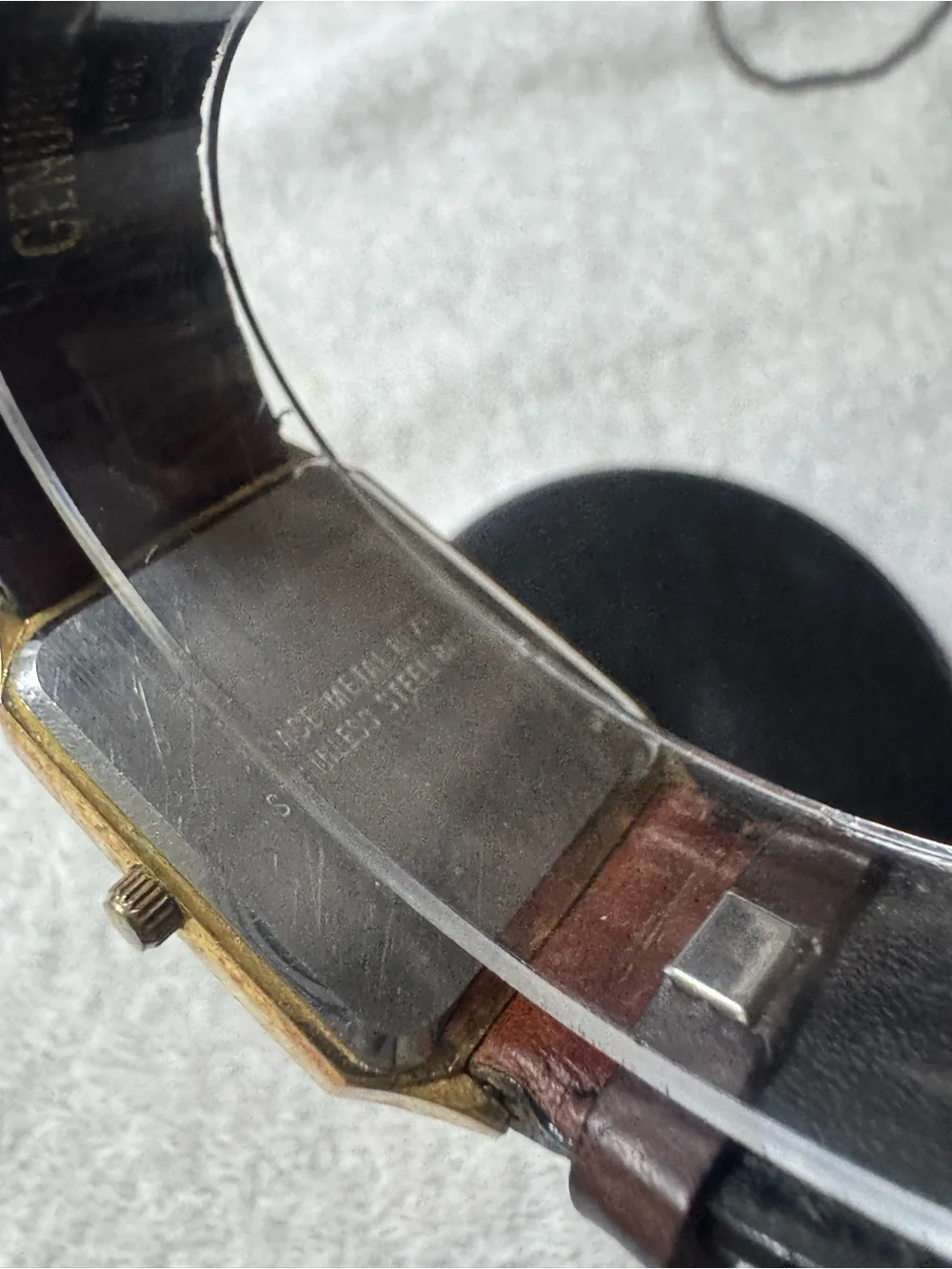 Benrus gold tone