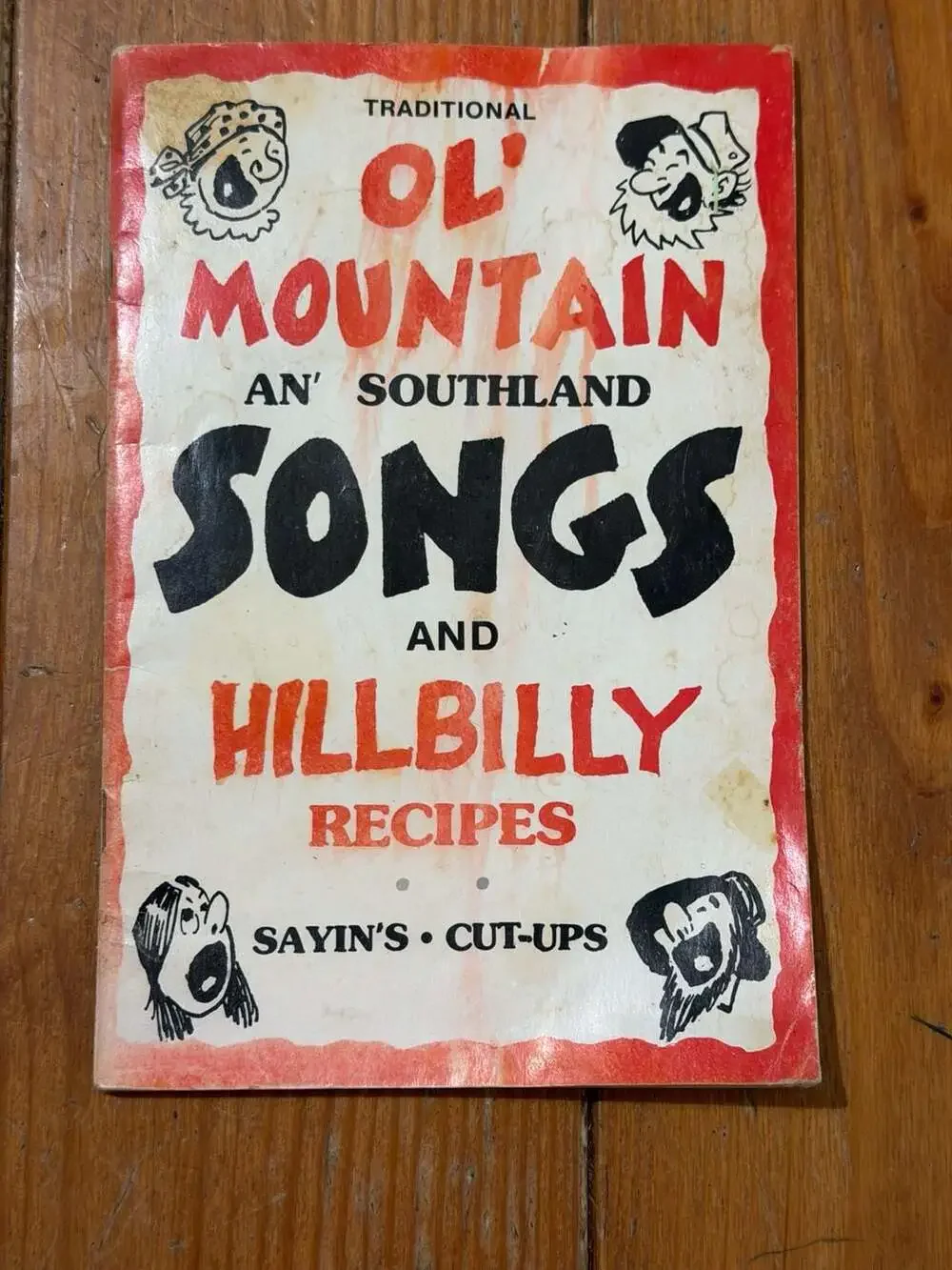 The Merry Mountaineers vintage songbook