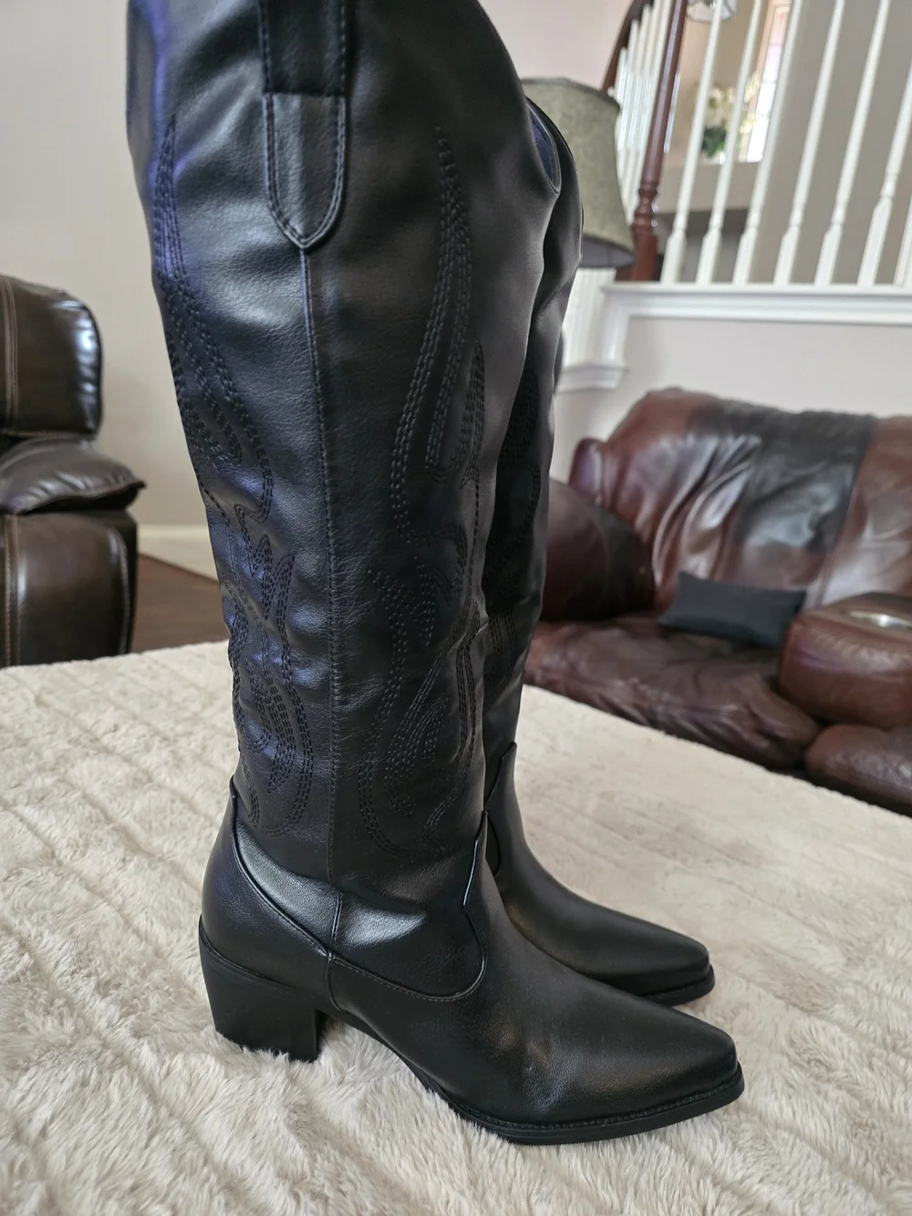 N/A heel decorative black