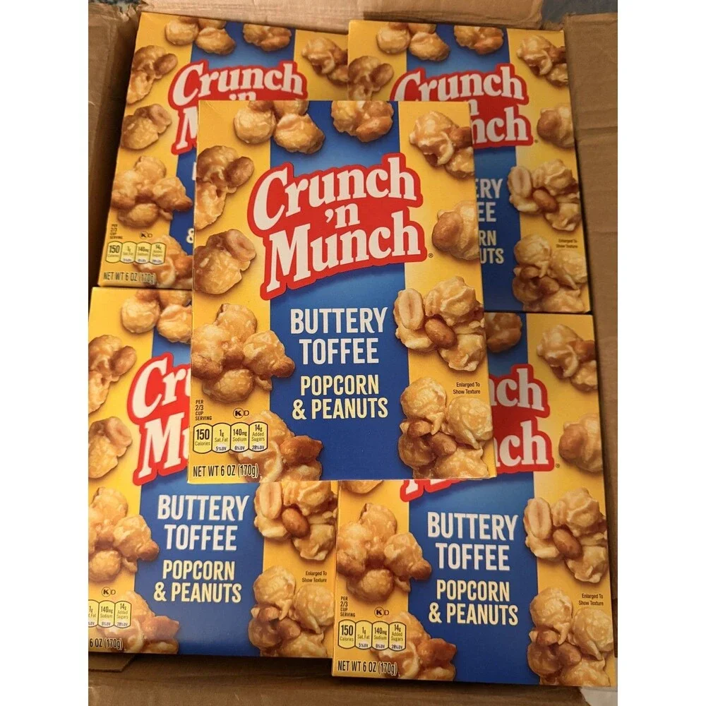 Fiddle Faddle and Crunch n Munch fiddle faddle