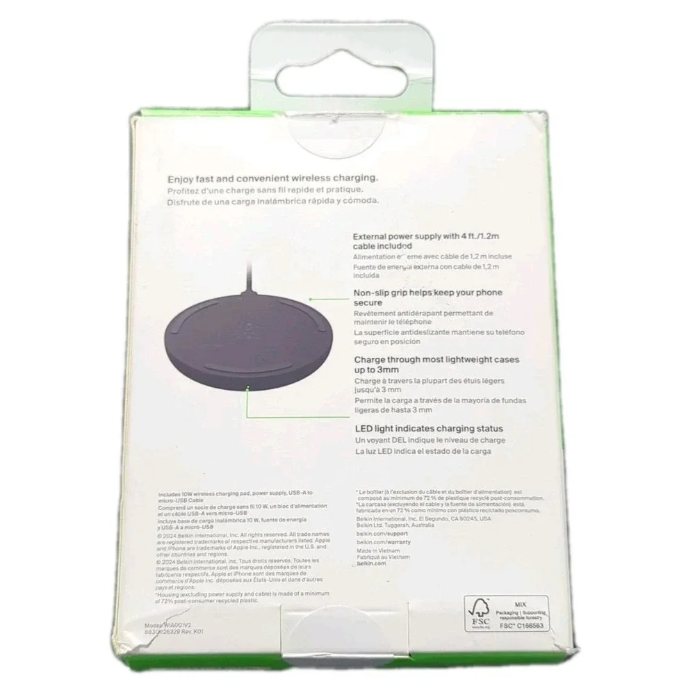 belkin important notes