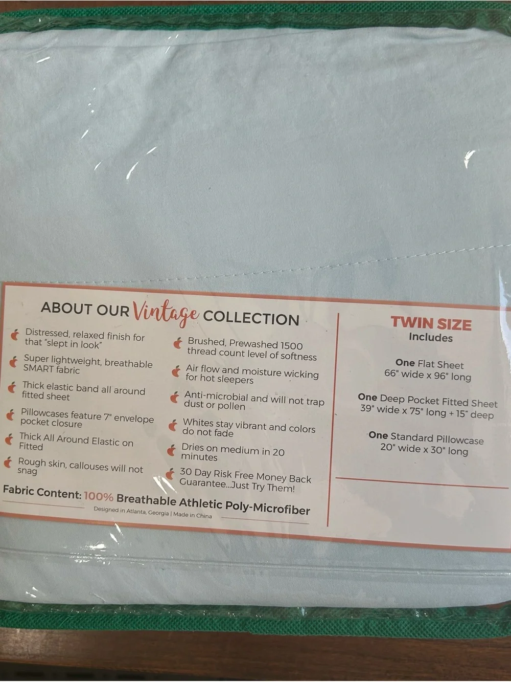 The Original PeachSkin Sheets vintage collection