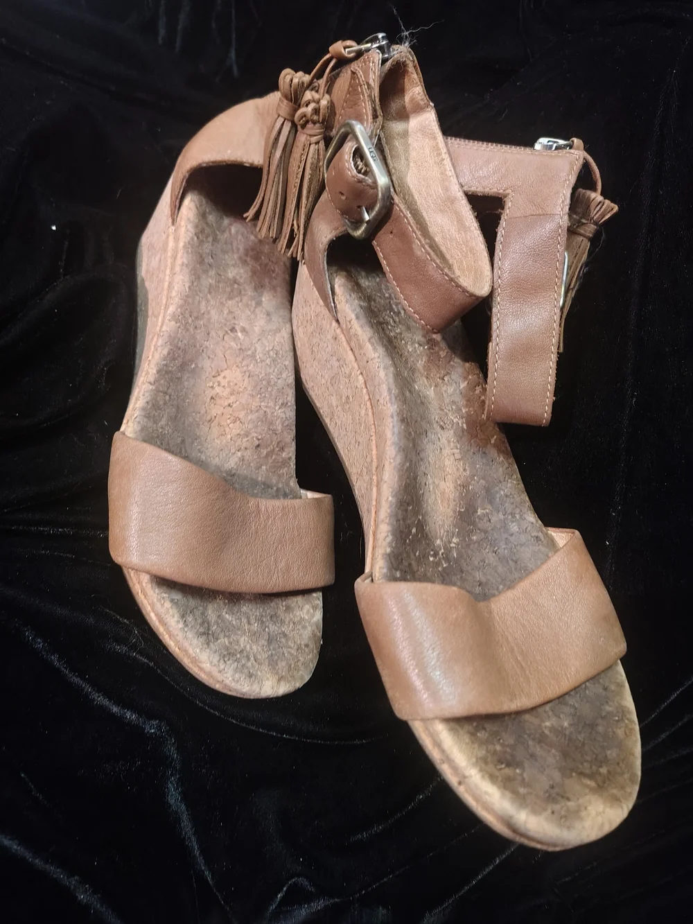 UGG wedge sandals