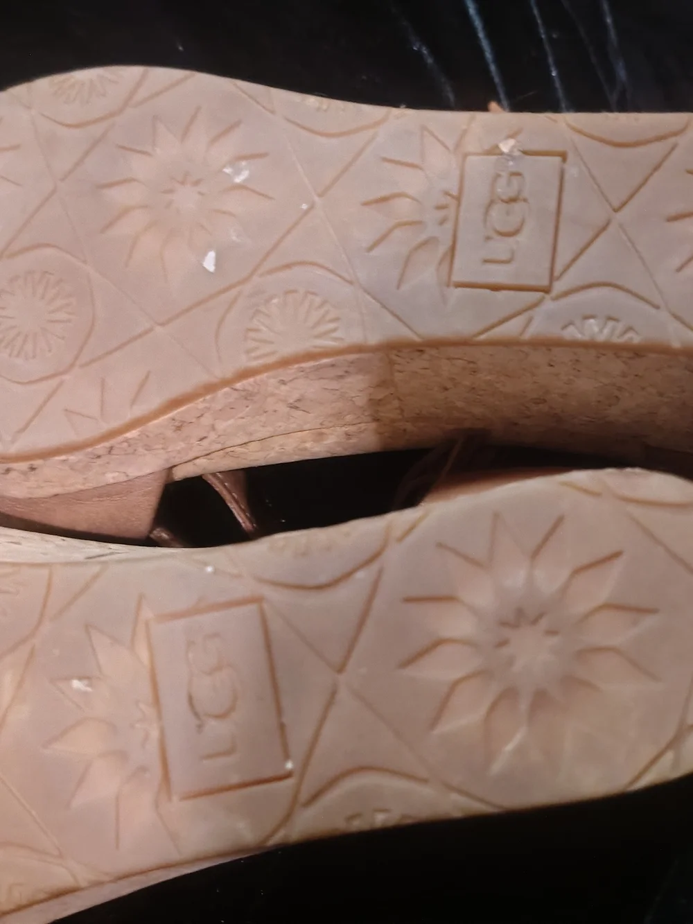 UGG wedge sandals