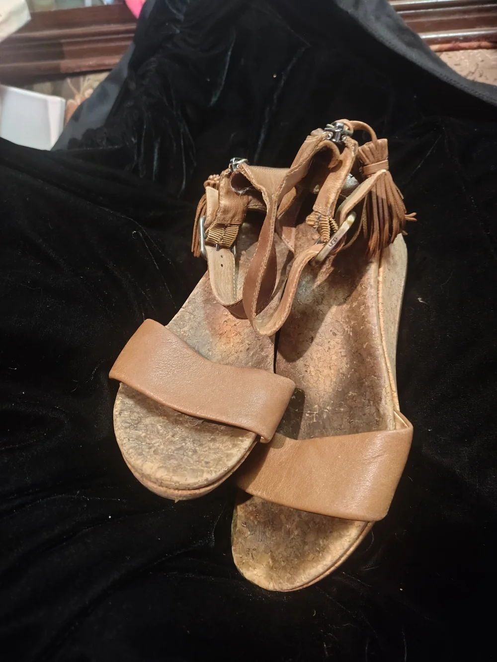 UGG wedge sandals