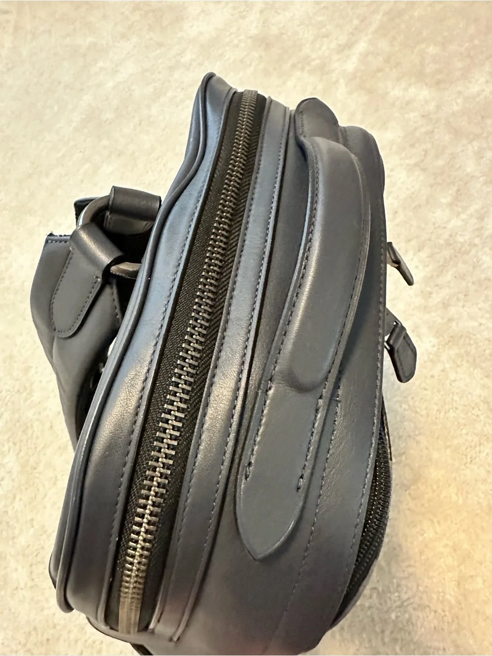 Coach leather backpack