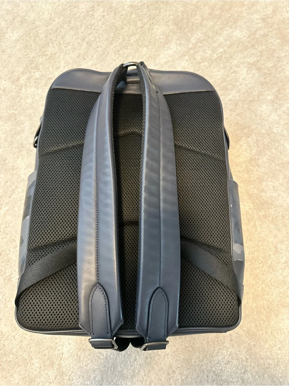 Coach leather backpack