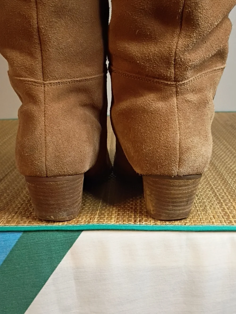 Chinese Laundry Tall Suede Over-the-Knee Boots in Tan