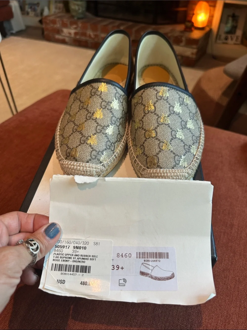 Gucci classic espadrilles
