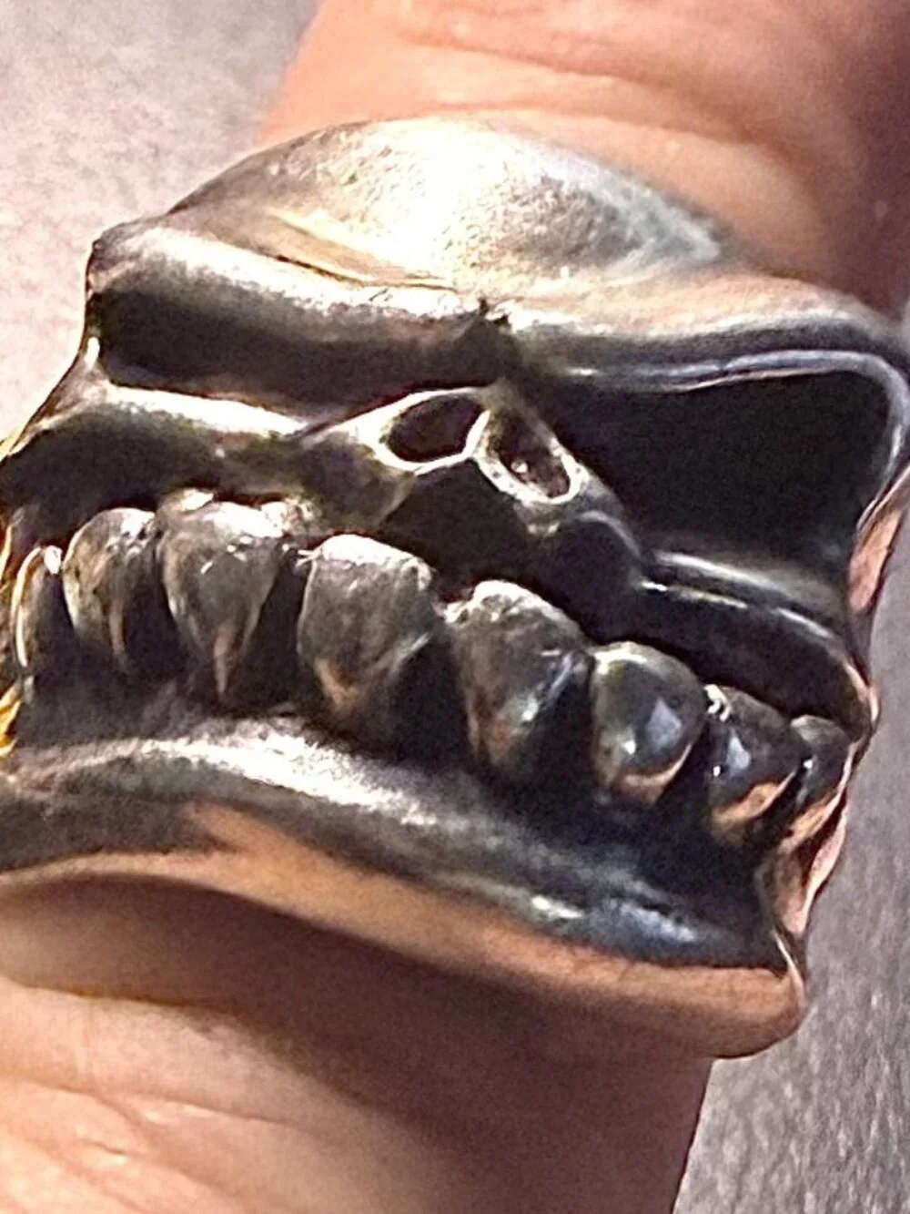 STARLINGEAR Puncher Slickster Ring Silver 925 Size US 4.5 New w/Pouch