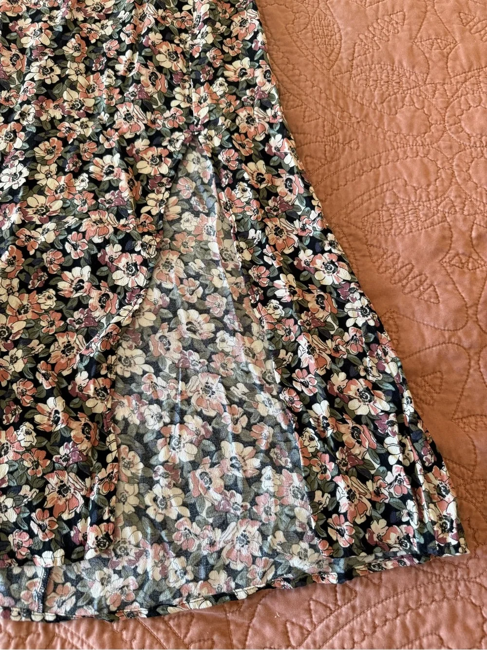 Abercrombie & Fitch flowing maxi