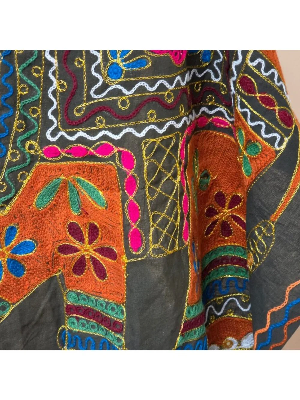 N/A intricately embroidered