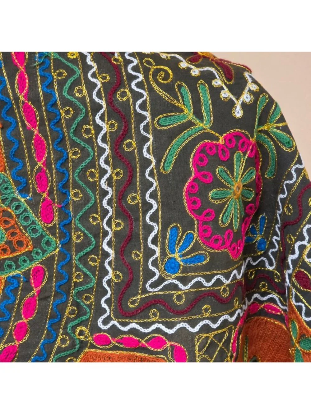 N/A intricately embroidered