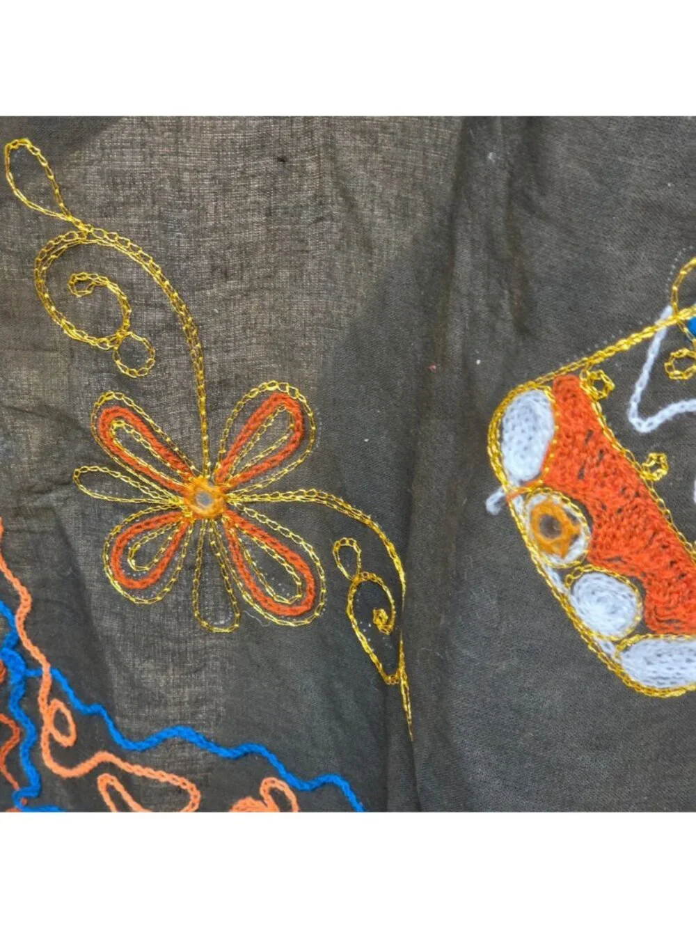 N/A intricately embroidered